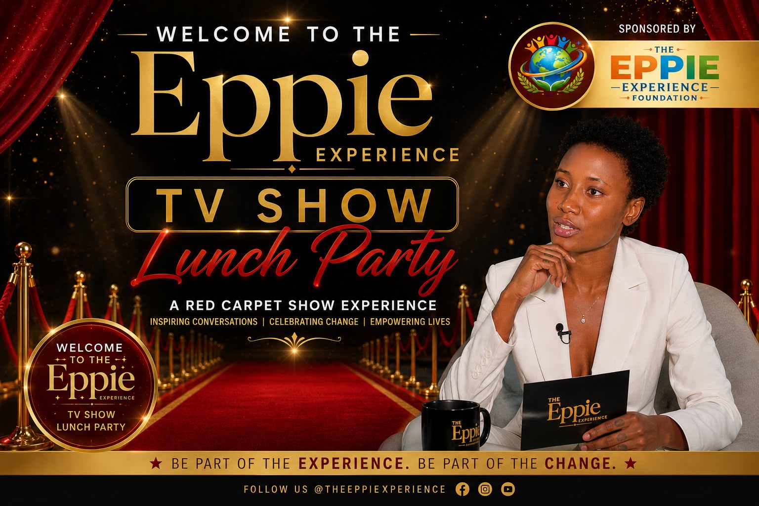 The Eppie Experience TV Show Lunch Party โ A Red Carpet Show Experience
